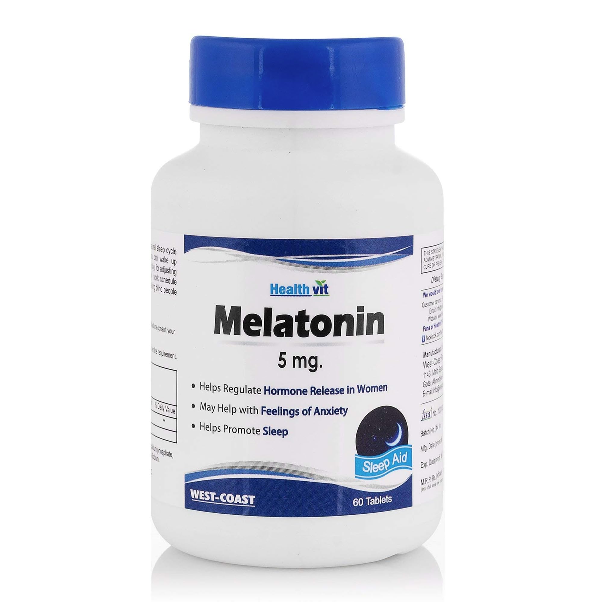 Melatonin 5 mg – 60 Pills